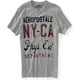 thumbnail image 1 of Aeropostale - Camiseta gráfica para hombre, color gris, grande, 1 of 1