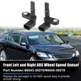 thumbnail image 2 of 1 Pair Front Left and Right ABS Wheel Speed Sensor No.89543-30270/89542-30270 for Lexus GS350 IS250, 2 of 6