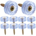 thumbnail image 4 of 20 piezas de patas antideslizantes para muebles, patas de silla antideslizantes, patas de goma para muebles con tornillos, 4 of 4
