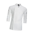 thumbnail image 4 of segolike Chef Coat Autumn Winter Classic Workwear Waiter Waitress Apparel Chef Jacket for L, 4 of 9
