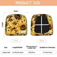 thumbnail image 3 of Sunflower Seat Covers for Dining Room Chairs Set Of 4,Stretch Printed Washable Chair Seat Cover with Elastic Ties and Button,Removable Waterproof Couch Cushion Covers, 3 of 6