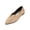 Beige, variant on V-Cut Slip-On Casual Shoes, Women Minimalist Everyday Footwear, Women's Casual Shoes for Everyday Wear Versatile Slip On Design for Work and Casual Outings Comfortable Flat Sole, Beige 8