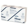 Kleenex Multifold Paper Towels (02046), 1-Ply, 9.2" x 9.4" sheets, White, (150 Sheets/Pack, 8 Packs/Case, 1,200 Sheets/Case)