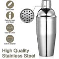 thumbnail image 4 of Shaker à Cocktail en Acier Inoxydable 750ml Outils de Barman 6 Pcs Walkbee 1188 B, 4 of 5