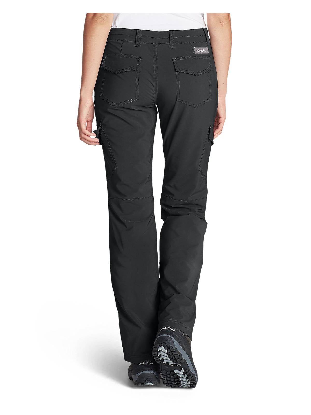 eddie bauer polar fleece lined pull on pants