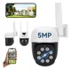 thumbnail image 1 of Skululu Cámaras de Seguridad Skululu C662 Ip Security 360° Ip66 5 MP Wifi HD Voice Vision Nocturna color Blanco, 1 of 8