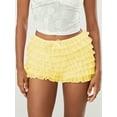 thumbnail image 4 of Rdhnmea Women's Summer Ruffled Frilly Shorts, Multi-Layer Mesh Short Pants, 4 of 9