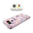 thumbnail image 2 of Head Case Designs Officially Licensed Micklyn Le Feuvre Marble Patterns Rose Quartz And Amethyst Stone And Hexagon Tile Soft Gel Case Compatible with LG K22, 2 of 7