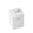 White, variant on Zonh Marble Cotton Swabs Box with Lid Makeup Holder