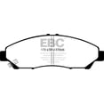 thumbnail image 4 of EBC Brakes Yellowstuff 4000 Series Street and Track Brake Pad Set Fits select: 2009-2023 HONDA PILOT, 2017-2023 HONDA RIDGELINE, 4 of 4