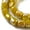 Gold, variant on U8MO 50pcs 10mm Faceted Barrel Electroplate Opaque Glass Beads Crystal Loose Spacer-Green
