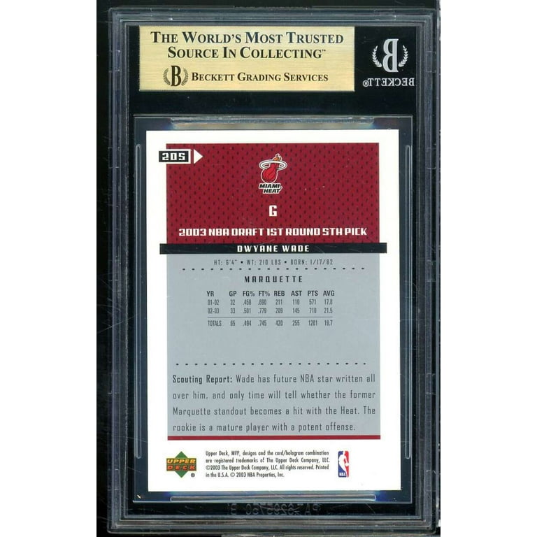 DWYANE WADE ルーキーカード Amazon.com: Dwyane Wade 2003 Topps Basketball Rookie Card RC