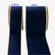 thumbnail image 3 of Cinta decorativa CSZD RIBBON azul marino, 10 m x 10 cm, terciopelo, 3 of 8