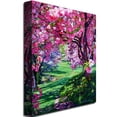 thumbnail image 3 of Trademark Art "Sakura Romance" Canvas Wall Art by David Lloyd Glover, 3 of 3