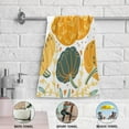 thumbnail image 4 of Dreamtimes Cute Autumn Pumpkins Hand Towels 2 PCS, Ultra Soft and Highly Absorbent, Happy Fall Decorative Fingertip Towel for Home, Bathroom, Kitchen, 28.3"x14.4", 4 of 5