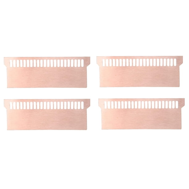 4 Piezas Disipadores Calor Memoria para Computadora PortáTil para Juegos Computadora PortáTil Cobre Puro RefrigeracióN Radiador Memoria RAM Refrigerador Disipador Calor 0,5Mm