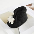 thumbnail image 6 of Unisex Newborn Baby Cotton Booties Non-Slip Sole for Toddler Boys Girls Infant Winter Warm Fleece Cozy Animial Patten Shoes, 6 of 7