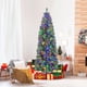thumbnail image 2 of Costway Árbol de Navidad artificial de 228 cm con 724 puntas de ramas, 250 luces LED, 9 modos de iluminación, 2 of 3