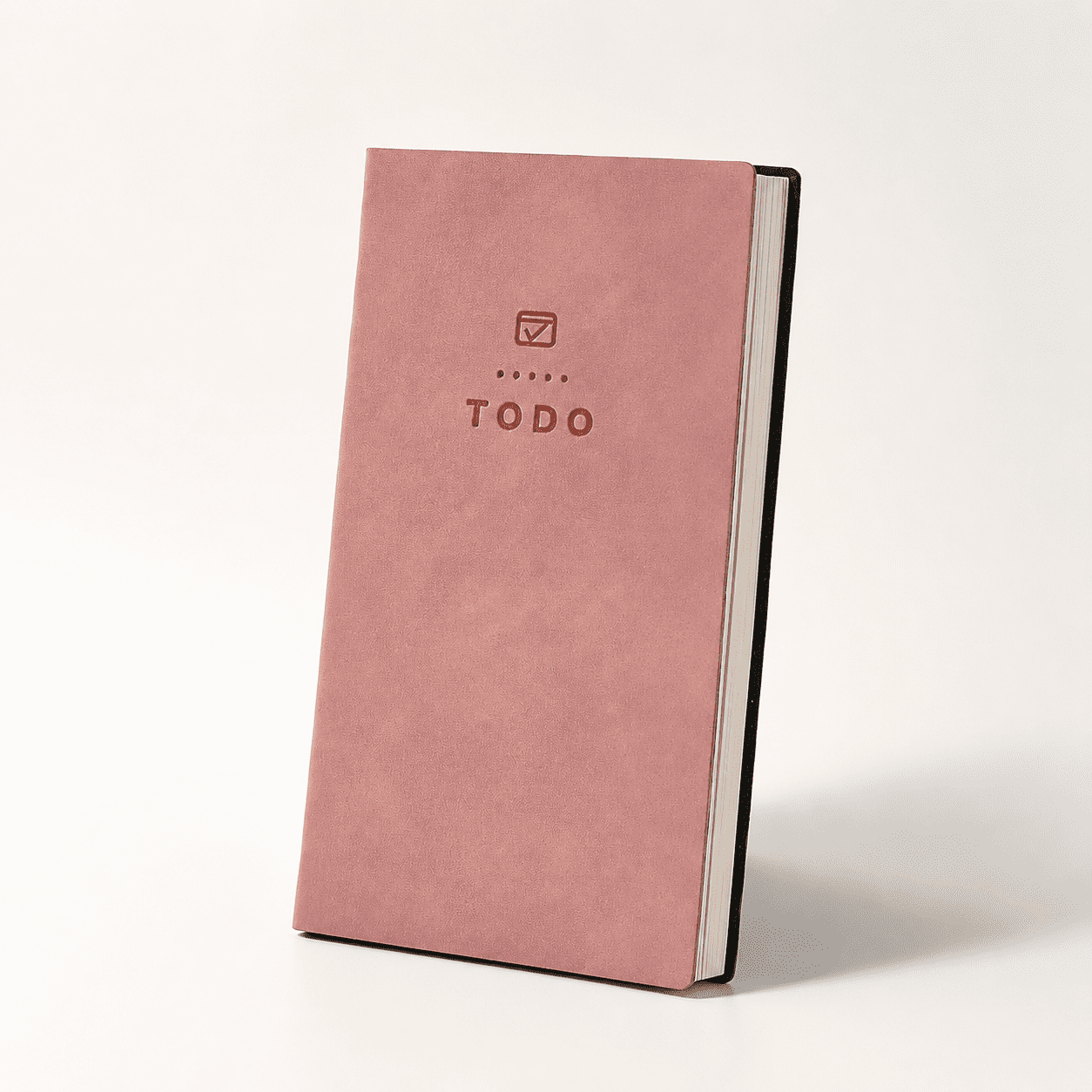 Pink 196-Page Undated Daily To Do List Planner Pocket Notebook