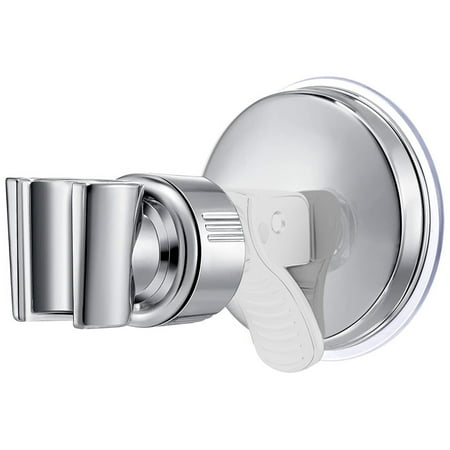 

Sucker Impact-free Shower Nozzle Suction Cup Holder Multi Angle Rotatable Showerheads White