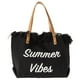 thumbnail image 2 of Bolso Lona Gran Capacidad Con Letras Bordadas Bolso Mano Bolso Mujer Bolso Playa Tejido, 2 of 8