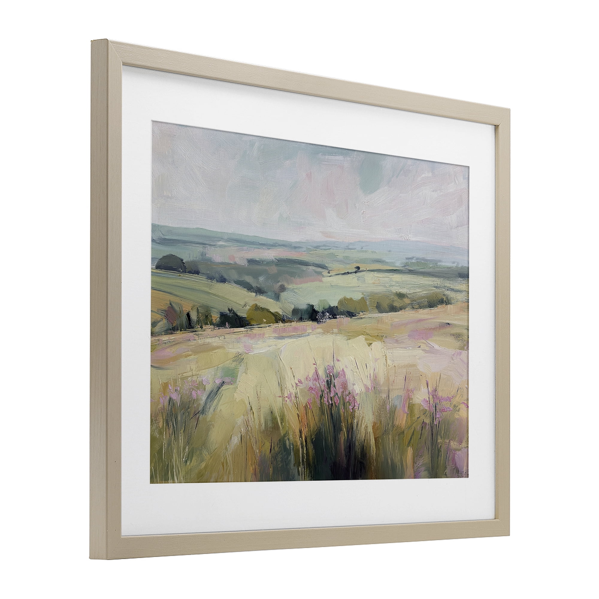 Stupell Industries Summer Meadow Viewpoint Birch Framed Print Under Glass, design by Svetlana Aleynikova