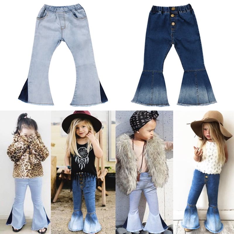 girls denim trouser