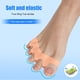 thumbnail image 3 of Ygjytge 2 Separadores De Dedos Hallux Valgus Corrector Hammer Straightener (Beige Adulto) Ygjytge Para estrenar, 3 of 9
