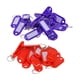 thumbnail image 1 of 100 Piezas Etiquetas para Llaves Anillos Etiqueta de Nombre de Identificación de Etiquetas Llavero Identificadores de Llave, 1 of 9