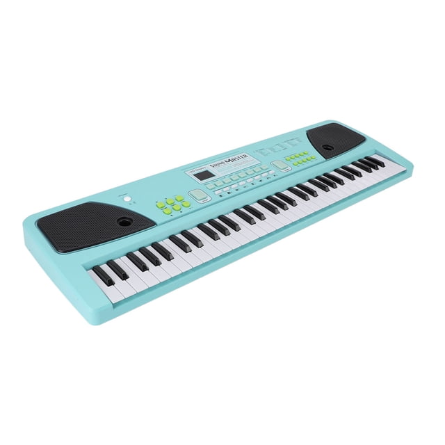 Electric Piano, Electronic Digital Piano Educational USB Musical Instrument 61 Key for Children