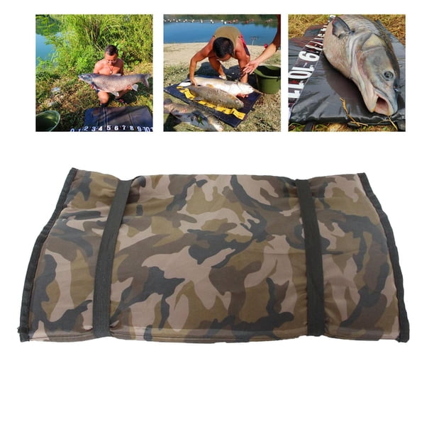 Aparejos de pesca impermeables con Wandteppich de liberación con correas plegables, Wandteppich de aterrizaje de espuma para pesca de carpas grandes Los 49x32x5cm shamjiam Almohadilla de desenganche de pesca