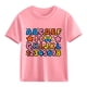 thumbnail image 4 of Tops de Manga Corta Linda con Impresión Gráfica para Niños Niños Y Niñas, Tela Suave Transpirable para la Temporada Escolar Y el Juego Informal, 4 of 9