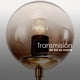 thumbnail image 3 of Lámpara colgante VINTAGE Ilios Innova Lámpara colgante barra de 6 luces DORADA esferas de cristal ahumadas, 3 of 7