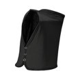 thumbnail image 2 of Protección solar Cuello Drapeado Polaina de cuello Sombrero Drapeado Parasol Mujeres Hombres Cómodo Negro, 2 of 9