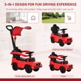 thumbnail image 4 of Aosom Mercedes-Benz G350 Licensed Push Car, Toddler Sliding Car, Red, 4 of 10