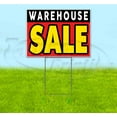 thumbnail image 1 of Warehouse Sale (18" x 24") Yard Sign, Includes Metal Step Stake, 1 of 6