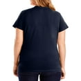 thumbnail image 2 of Hanes Women's Nano-T V-Neck T-Shirt, 2 of 3