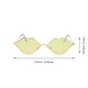 thumbnail image 2 of EeaseMX 1 par de gafas de sol con forma de labio, gafas de fiesta creativas, gafas de sol para mujer, 2 of 7