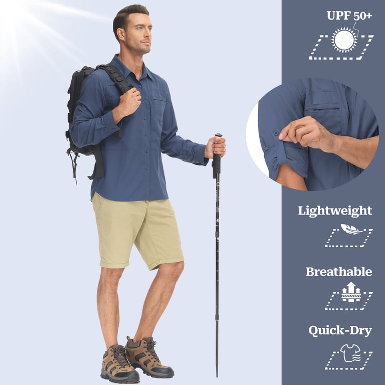 Weilanxin Men's Sun Protection Long Sleeve Fishing Shirt photo 4
