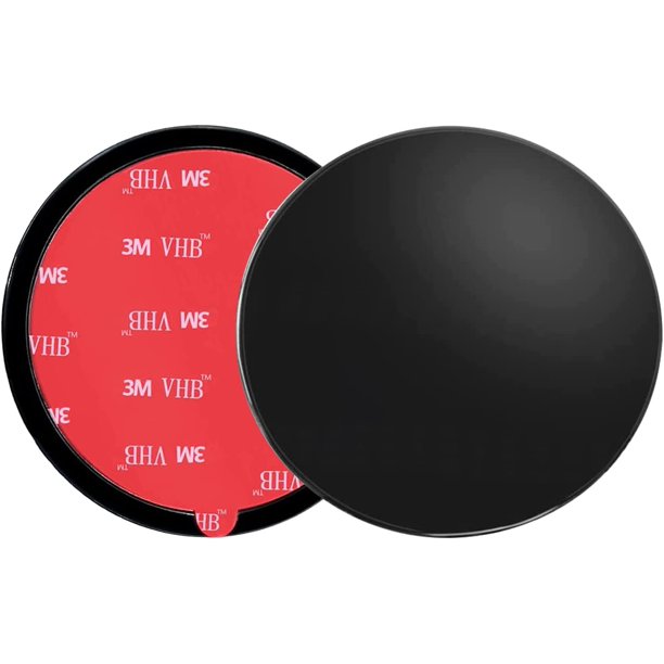 (2 Pcs) 70mm 3M VHB Adhesive Dashboard Pad Mounting Disk for Suction