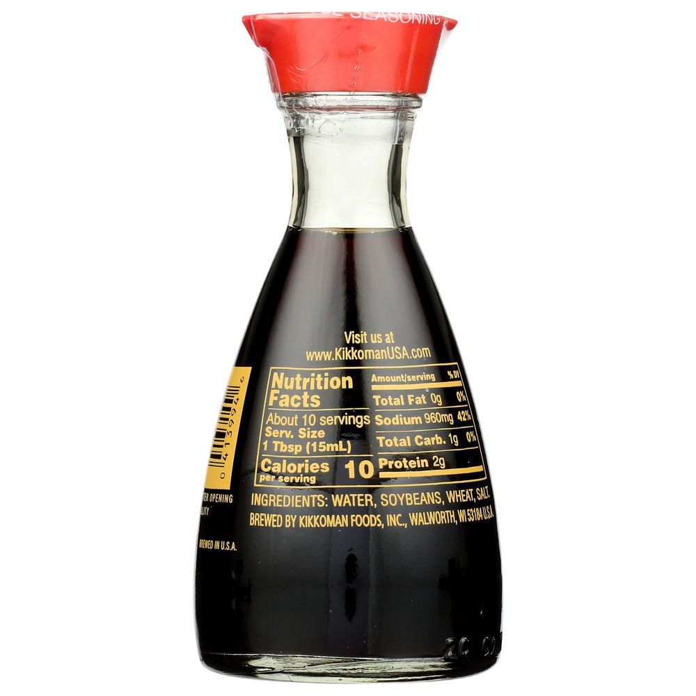 Kikkoman Soy Sauce, 5 Ounce -- 12 per Case.