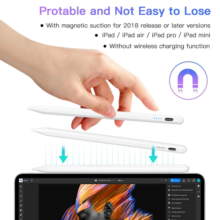 Hastraith iPad Pencil with Tilt Sensitivity for iPad/iPad