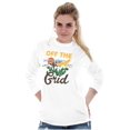 thumbnail image 4 of Off The Grid Camping Relax Nature Plus Size Long Sleeve Graphic Tee Shirt Brisco Brands 3X, 4 of 5