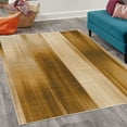 thumbnail image 2 of Earth Tones Decorative Rug, Abstract Modern Design Ombre Inspired Smooth Color Transitions, Quality Carpet for Bedroom Dorm and Living Room, 6 Sizes, Pale Coffee, by Ambesonne, 2 of 4