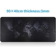 thumbnail image 2 of EFISH XXL Large Gaming Mouse Map Pad 35.4x15.74x0.12 inch,with Non-Slip Rubber Base,Black, 2 of 7