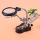 thumbnail image 3 of Lupa de Escritorio Cgtredaw para Soldadura Soporte LED 2 Uds, 3 of 5