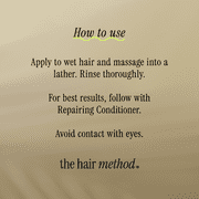 The Hair Method Repairing Shampoo Silk Amino Acids & Bamboo with Pump, 12.5 oz