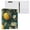 Nature's Summer Fruits, variant on Hard Shell Ring Binder With Clip Holds 200 Sheets Office Home Organization Green Leaves Lemmon