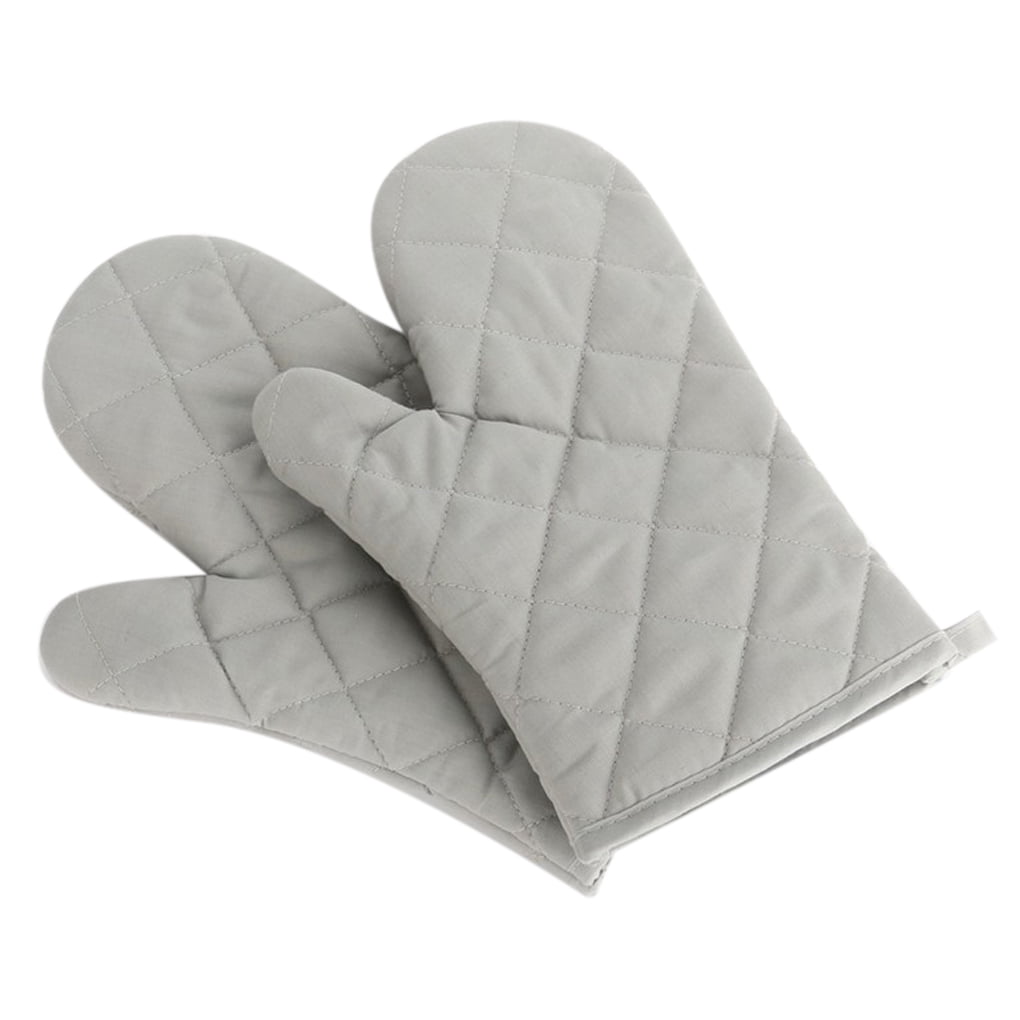 1Pair Oven Mitts Oven Gloves Oven Pot Holder Baking Cooking Heat