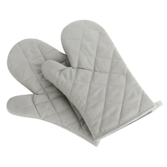 1Pair Oven Mitts Oven Gloves Oven Pot Holder Baking Cooking Heat Resistant Kitchen Barbecue